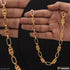 1 Gram Gold Forming S Nawabi Fancy Design High-Quality Chain for Men - Style C044