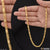 1 gram gold plated nawabi zig-zag sophisticated design chain