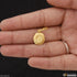 1 Gram Gold Plated Om Charming Pendant For Children | Kids | Little Baby - Style B670