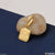 1 Gram Gold Plated Om Cute Design Pendant For Children