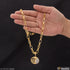1 Gram Gold Plated Om Extraordinary Design Chain Pendant Combo for Men (CP-C152-B482)