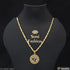 1 Gram Gold Plated Om Fabulous Design Chain Pendant Combo for Men (CP-B593-B537)