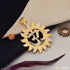 1 Gram Gold Plated Om Superior Quality Graceful Design Pendant For Men - Style B417