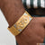 1 Gram Gold Plated Men’s Bracelet with Diamond-Style B840