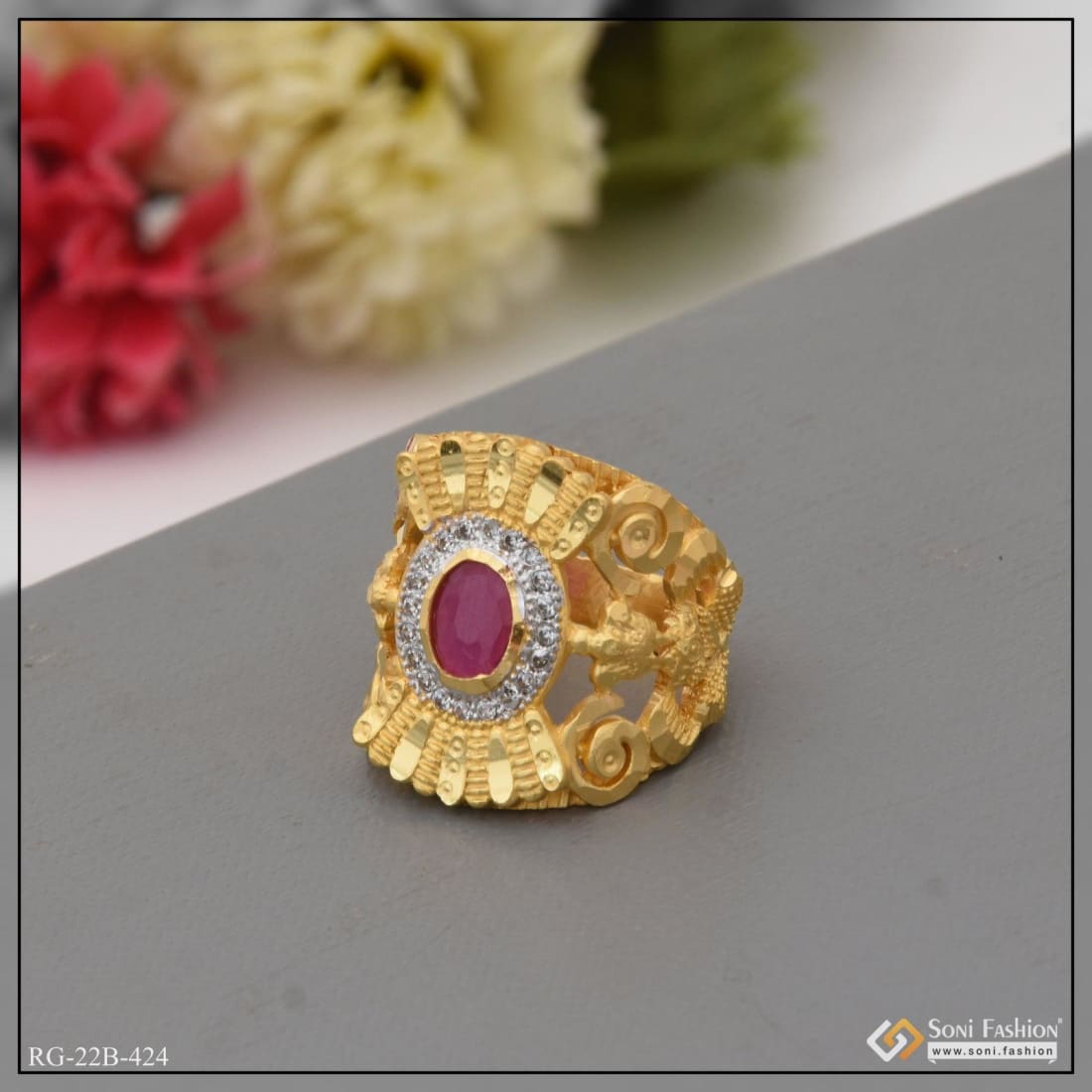 Gents Fancy Ring at 28700.00 INR in Kolkata, West Bengal | S Jewellers