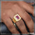 1 Gram Gold Plated Pink Stone With Diamond Artisanal Design
