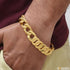 1 Gram Gold Plated Pokal Chic Design Superior Quality Bracelet for Men - Style C839