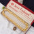 1 Gram Gold Plated Pokal Etched Design High-quality Chain
