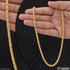 1 Gram Gold Plated Rajwadi Chic Design Superior Quality Chain for Men - Style C916