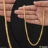 1 Gram Gold Plated Rajwadi Cool Design Superior Quality Chain for Men - Style C911