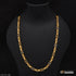 1 Gram Gold Forming Round Linked Cute Design Best Quality Chain for Men - Style C140