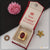 1 gram gold plated red stone with diamond antique design