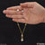 1 Gram Gold Plated Stone With Diamond New Style Necklace
