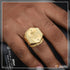 1 Gram Gold Forming Om Stunning Design Superior Quality Ring for Men - Style B060