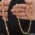 1 Gram Gold Plated Superior Quality With Diamond Latest Chain For Men - Style C620