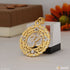 1 Gram Gold Plated Om Superior Quality Gorgeous Design Pendant for Men - Style B422
