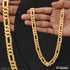 1 Gram Gold Plated Superior Quality High-Class Design Chain for Men - Style C161