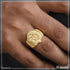 1 Gram Gold Plated Om Superior Quality High-Class Design Ring for Men - Style B321