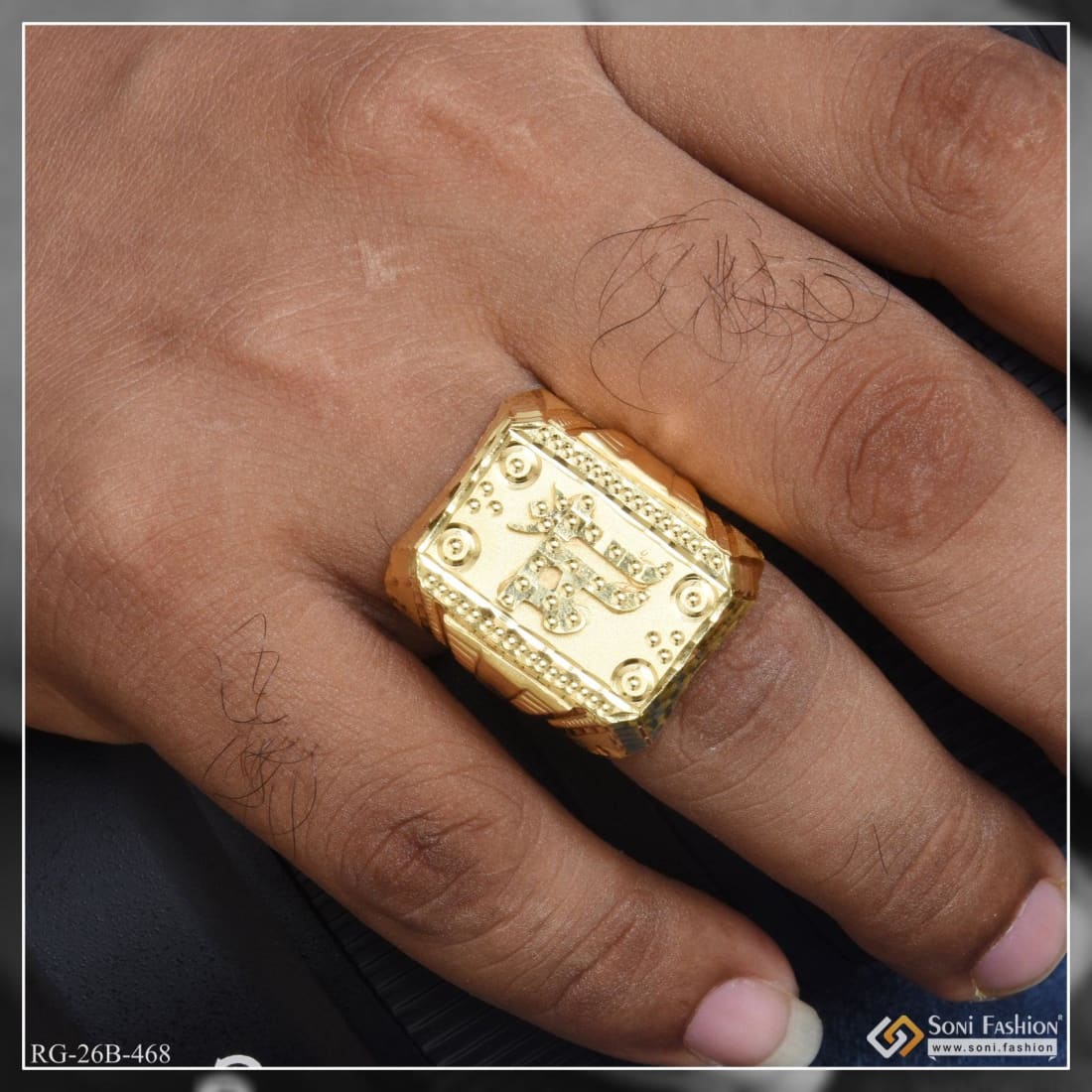 Buy Gold Rings for Women by Digital Dress Room Online | Ajio.com