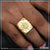 1 gram gold plated sun superior quality unique design ring