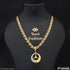 1 Gram Gold Plated Triangle Amazing Design Chain Pendant Combo for Men (CP-B395-A997)