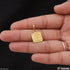 1 Gram Gold Plated Trishul Pendant For Children | Kids | Little Baby - Style B684