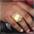 1 Gram Gold Plated Unique Design Premium-grade Quality Ring