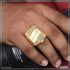 1 Gram Gold Forming Unique Design Premium-Grade Quality Ring for Men - Style B029