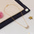 1 Gram Gold Plated With Diamond Brilliant Design Necklace