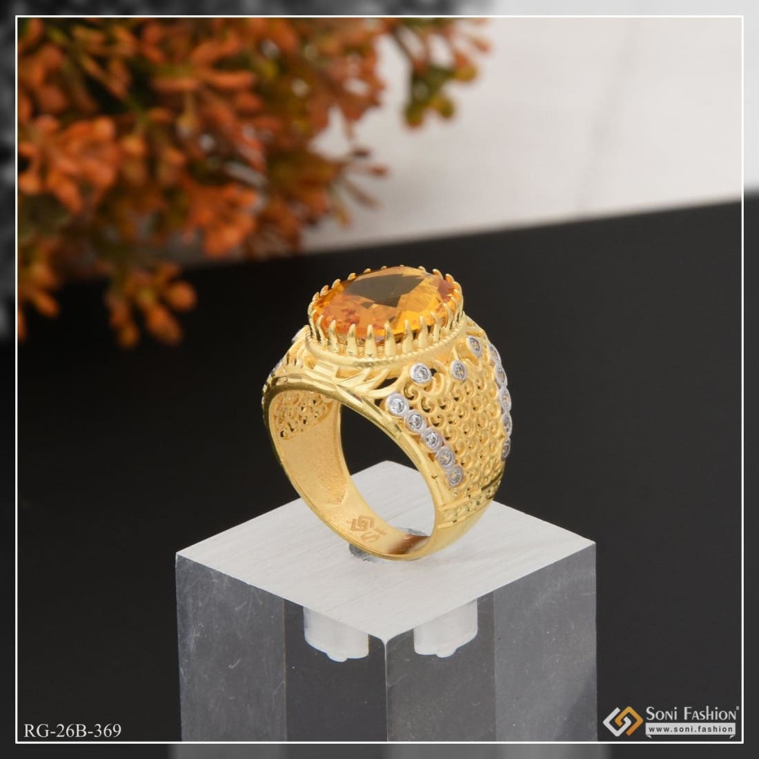 Buy Panchaloha Ring chidambaram gold covering online shopping