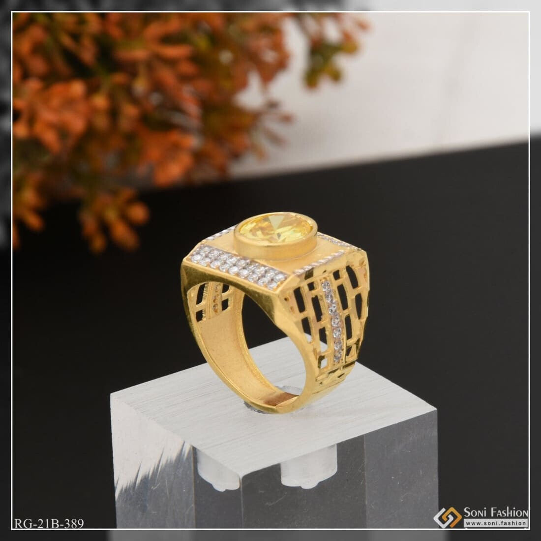 Male Modern Plain 925 Sterling Silver Gold Plated Men Ring Casual Wear at  Rs 100/gram in Jaipur