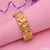 1 gram gold - pokal with v design antique plated bracelet -