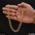 1 Gram Gold - Ring Into Finely Detailed Design Plated Chain