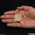 1 Gram Gold Forming Mahadev With Diamond Gorgeous Design Pendant For Men - Style A971