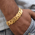 1 Gram Gold Forming Pokal Artisanal Design Gold Plated Bracelet - Style B787