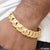 1 Gram Gold Forming Pokal Delicate Design Gold Plated Bracelet - Style B784