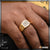 1 Gram Gold Forming Streamlined Design Superior Quality Ring for Men - Style A726