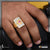 1 Gram Gold Forming Sun With Diamond Fashionable Design Ring - Style A456