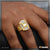 1 Gram Gold Forming Yellow Stone Attention-Getting Design Ring for Men - Style A614