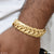 1 Gram Gold Plated Hollow Cute Design Best Quality Bracelet For Men - Style B855
