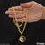 1 Gram Gold Plated Horse Latest Design Chain Pendant Combo for Men (CP-B616-B101)