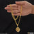 1 Gram Gold Plated Jaguar Popular Design Chain Pendant Combo for Men (CP-C564-A987)