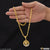 1 Gram Gold Plated Lion Delicate Design Chain Pendant Combo for Men (CP-C582-A994)
