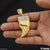 1 Gram Gold Plated Om On Lion Nail Best Quality Pendant for Men - Style B784