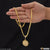 1 Gram Gold Plated Sun Awesome Design Chain Pendant Combo for Men (CP-C582-A886)