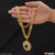1 Gram Gold Plated Sun Funky Design Chain Pendant Combo for Men (CP-C125-B325)