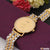 1 Gram Gold Plated with Diamond Extraordinary Design Watch for Men - Style A078