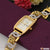 1 Gram Gold Plated with Diamond Glittering Design Watch for Men - Style A059