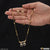 1 Gram Gold Plated with Diamond New Style Mangalsutra Set for Women - Style A432