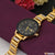 1 Gram Gold Plated with Diamond Sophisticated Design Watch for Men - Style A057